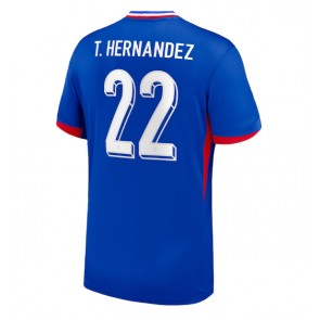 Francie Theo Hernandez #22 Domácí Dres ME 2024 Krátký Rukáv